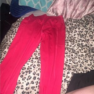 90 Degree By Reflex Red Leggings